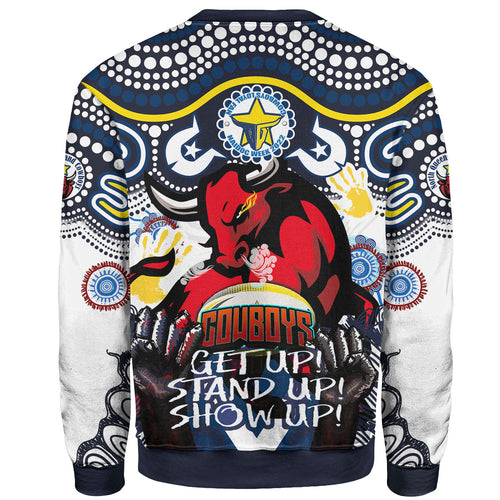 cowboys-rugby-naidoc-sweatshirt-custom-indigenous-north-queensland-cowboys-getting-up-standing-up-and-showing-up-sweatshirt