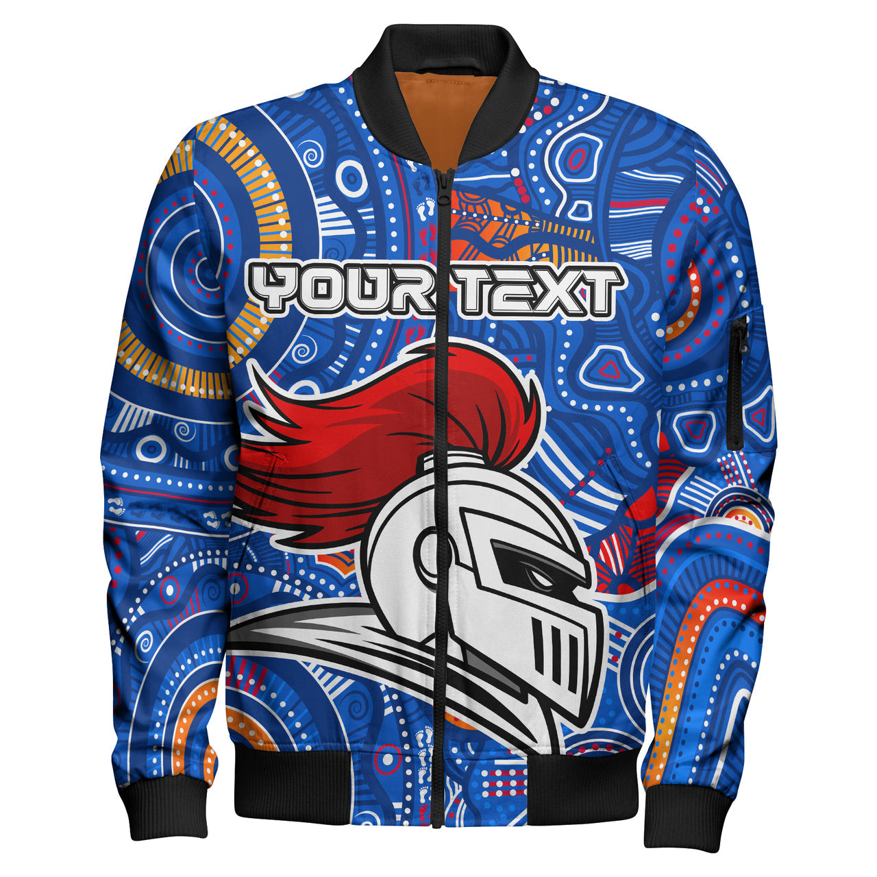 knights-rugby-bomber-jacket-custom-indigenous-knights-footprint-blue-bomber-jacket