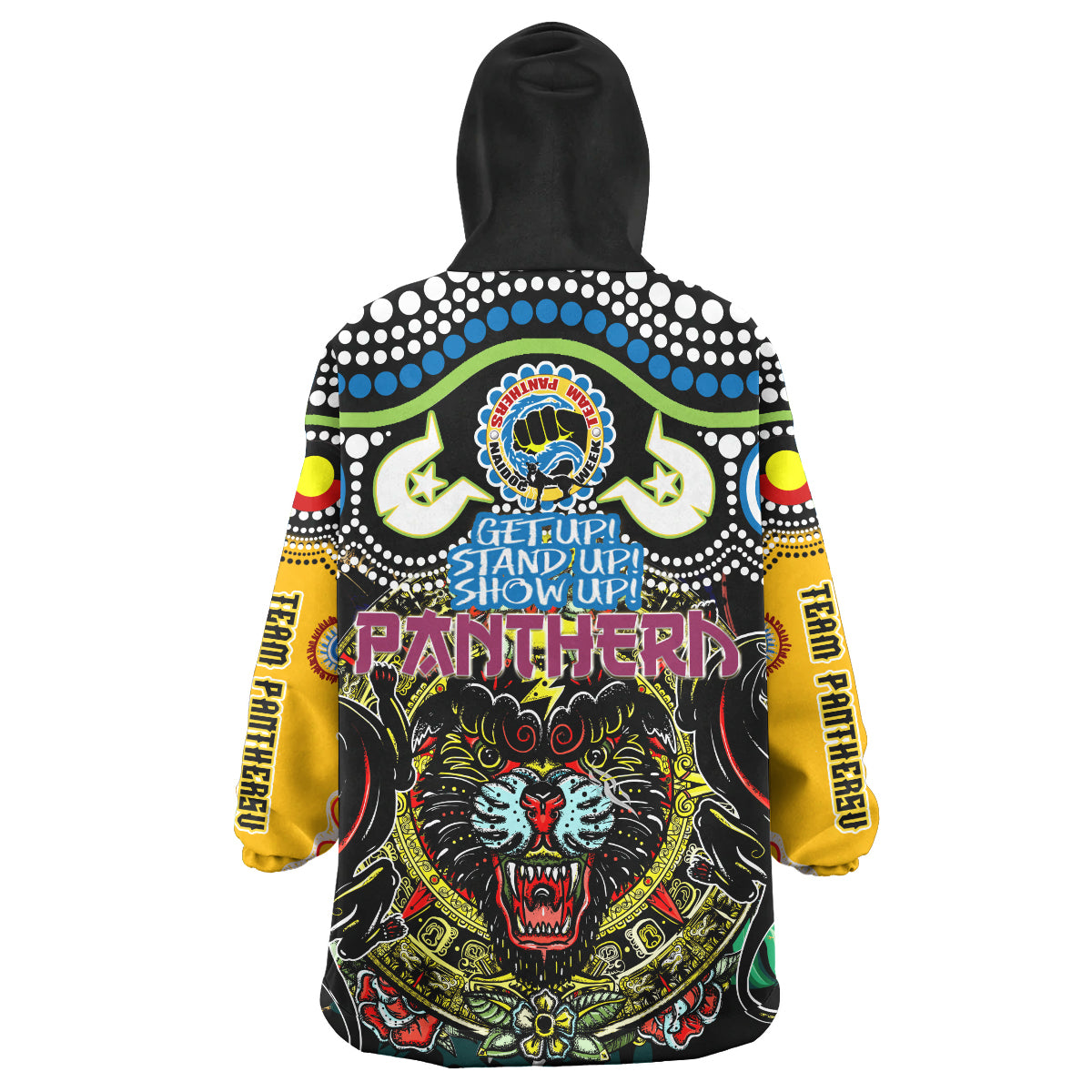 panthers-rugby-naidoc-week-snug-hoodie-indigenous-penrith-panthers-naidoc-week-celebrations-vintage-style-oodie-blanket