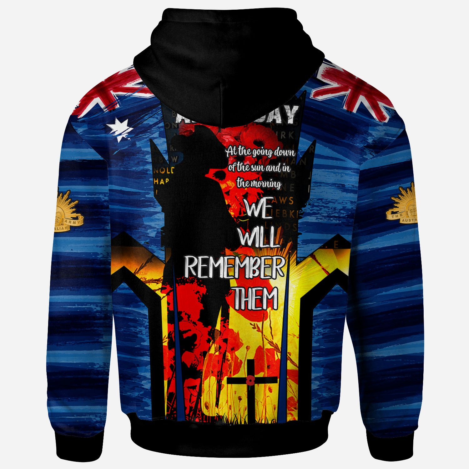 australia-and-new-zealand-army-corps-hoodie-commemorated-anzac-day-lest-we-forget-hoodie
