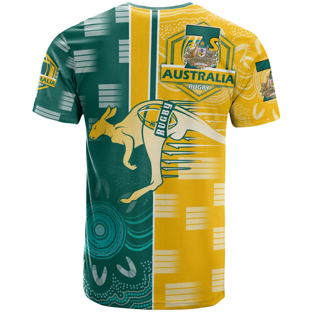 australian-rugby-sevens-mens-squad-t-shirt-custom-kangaroo-rugby-sport-aboriginal-patterns-t-shirt