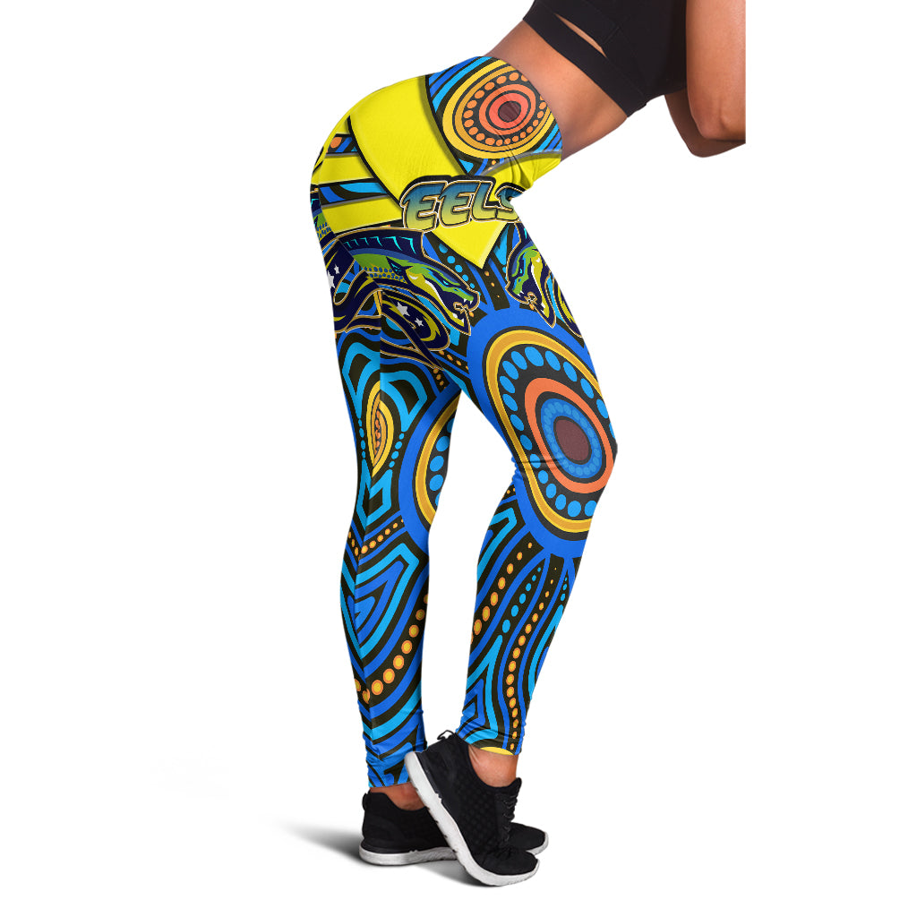 eels-rugby-leggings-electric-eel-with-aboriginal-patterns-leggings
