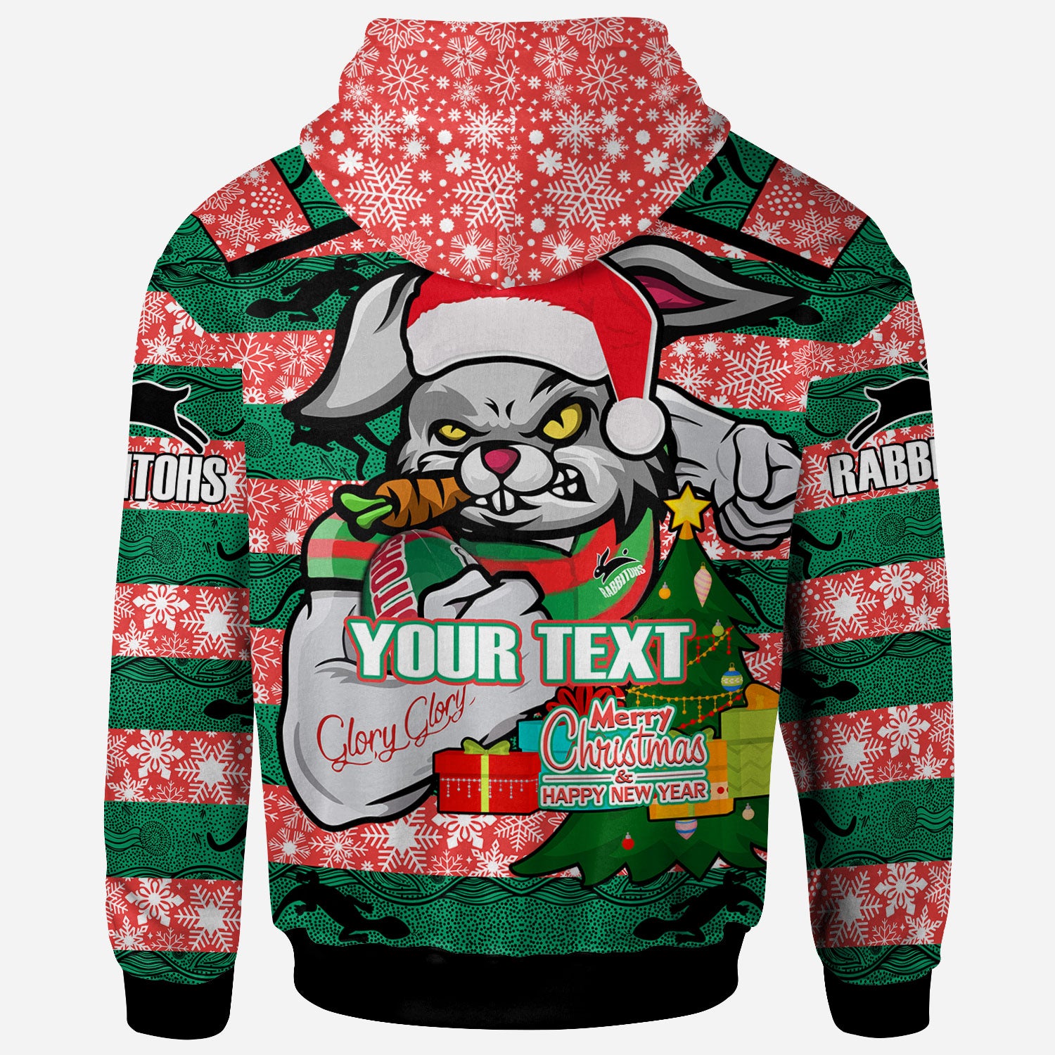rabbitohs-christmas-rugby-hoodie-merry-christmas-super-rabbitohs-with-rugby-ball-and-aboriginal-patterns-custom-hoodie