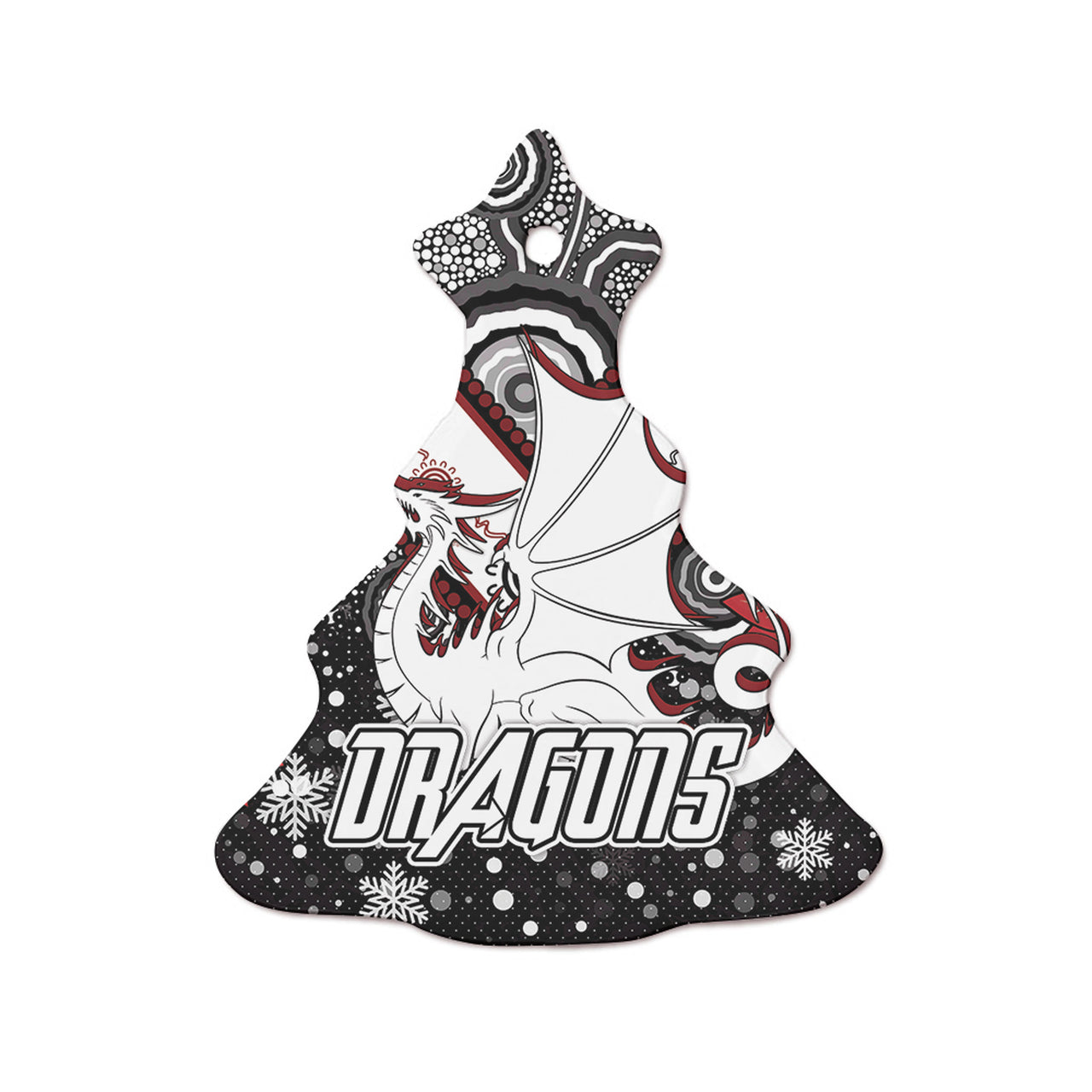 st-george-christmas-ceramic-ornament-christmas-indigenous-dragons