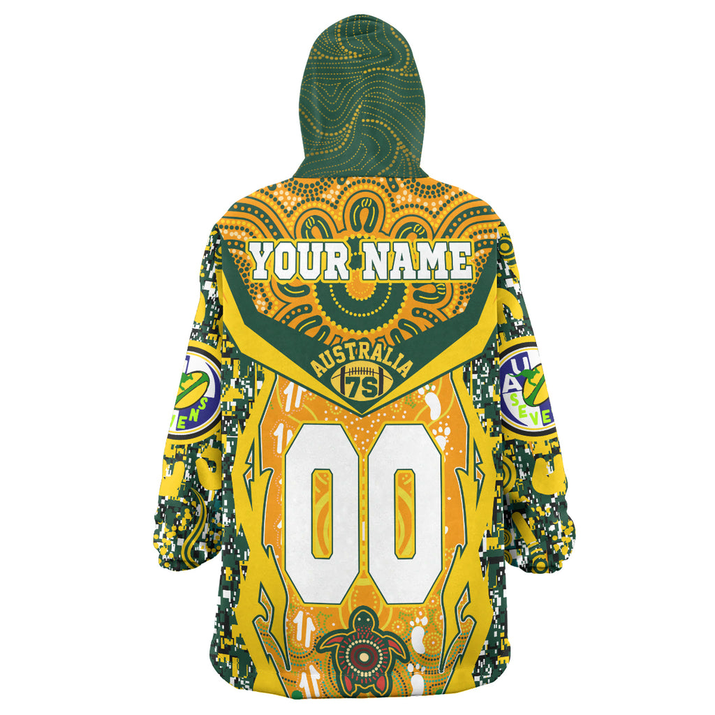 australian-rugby-sevens-mens-squad-unisex-snug-hoodie-custom-aussie-7s-arcade-patterns-with-aboriginal-turtles-oodie-blanket