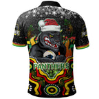 panthers-rugby-christmas-polo-shirt-custom-christmas-indigenous-penrith-panthers-personalised-name-and-number-polo-shirt
