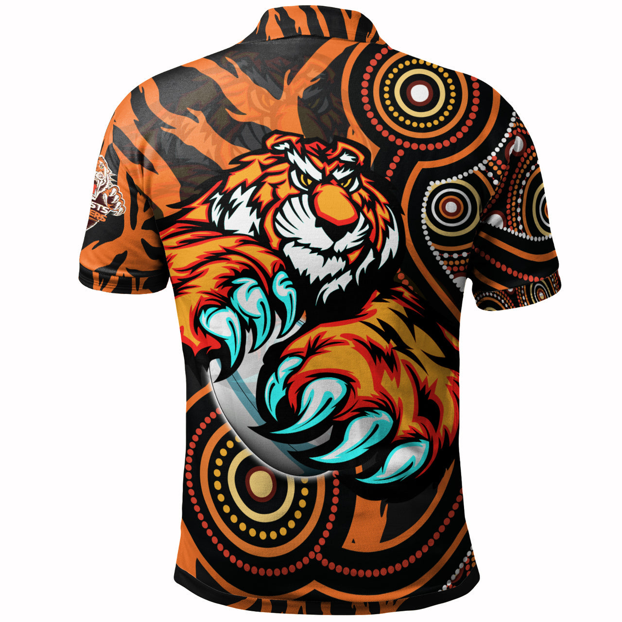 tigers-rugby-custom-indigenous-polo-shirt-this-is-my-jungle-aboriginal-style
