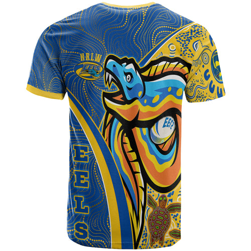 nrlw-eels-rugby-t-shirt-custom-indigenous-parramatta-eels-with-turtles-and-rugby-ball-aboriginal-style-woman-t-shirt