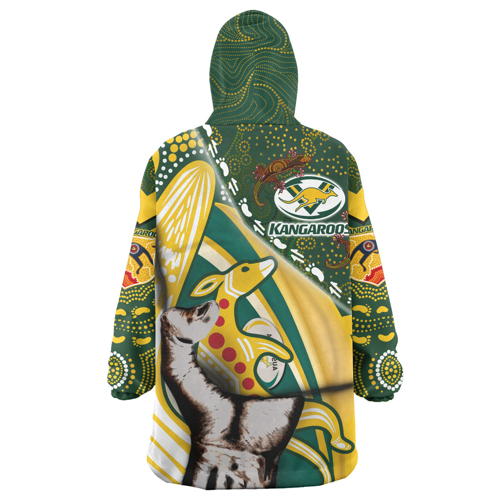 australian-kangaroos-rugby-patronage-snug-hoodie-custom-the-kangaroos-bloods-in-my-veins-indigenous-aboriginal-oodie-blanket