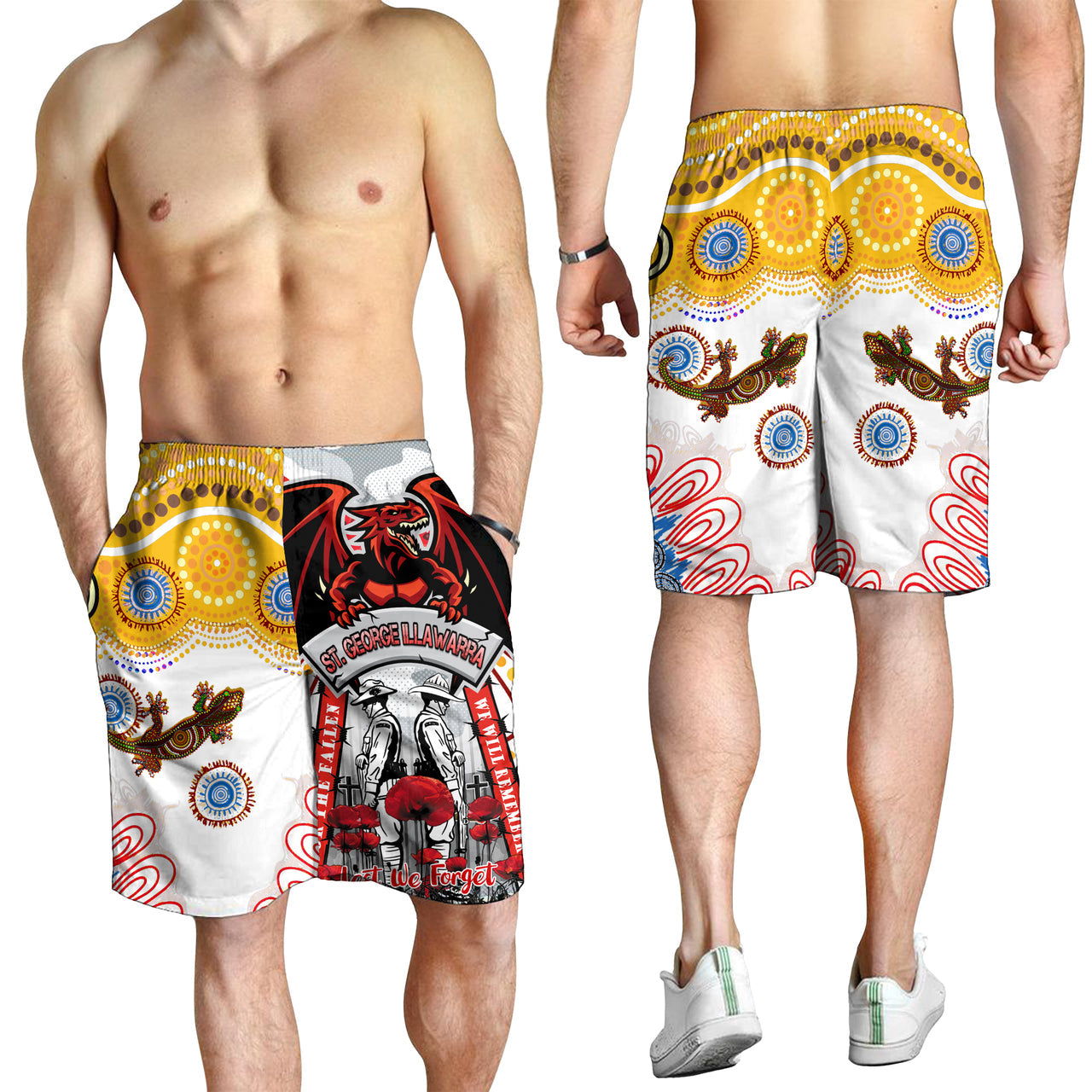 st-george-rugby-anzac-day-watercolour-custom-men-short-remembrance-dragons-with-poppy-flower