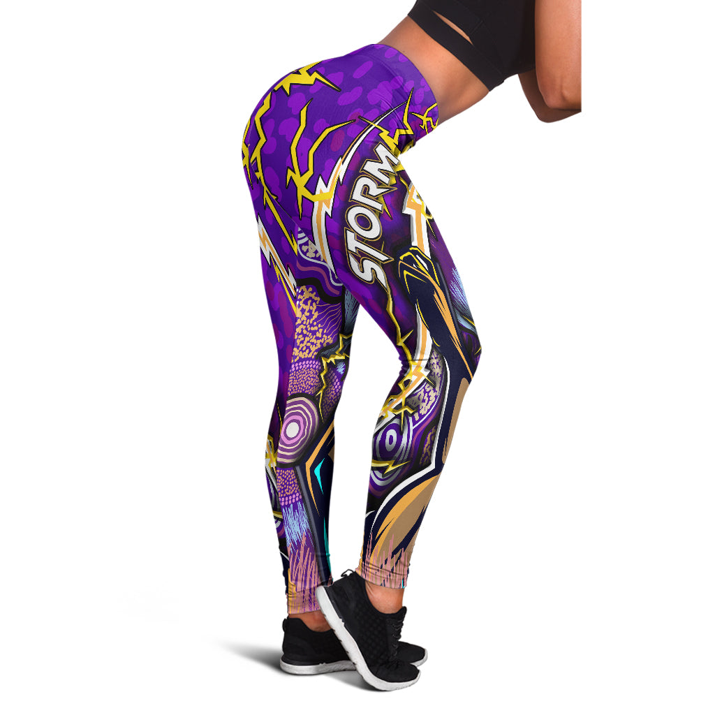 storm-rugby-leggings-storm-thunder-with-aboriginal-dot-painting-pattern-leggings