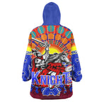 knights-rugby-snug-hoodie-custom-indigenous-knights-with-rugby-ball-and-sun-watercolor-dot-painting-oodie-blanket