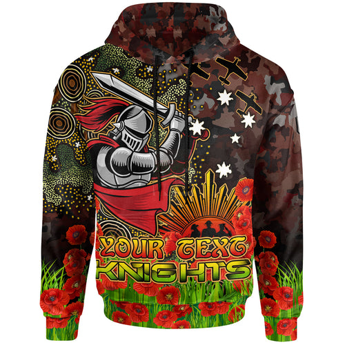 knights-rugby-hoodie-custom-anzac-kinghts-with-remembrance-poppy-and-indigenous-patterns-hoodie