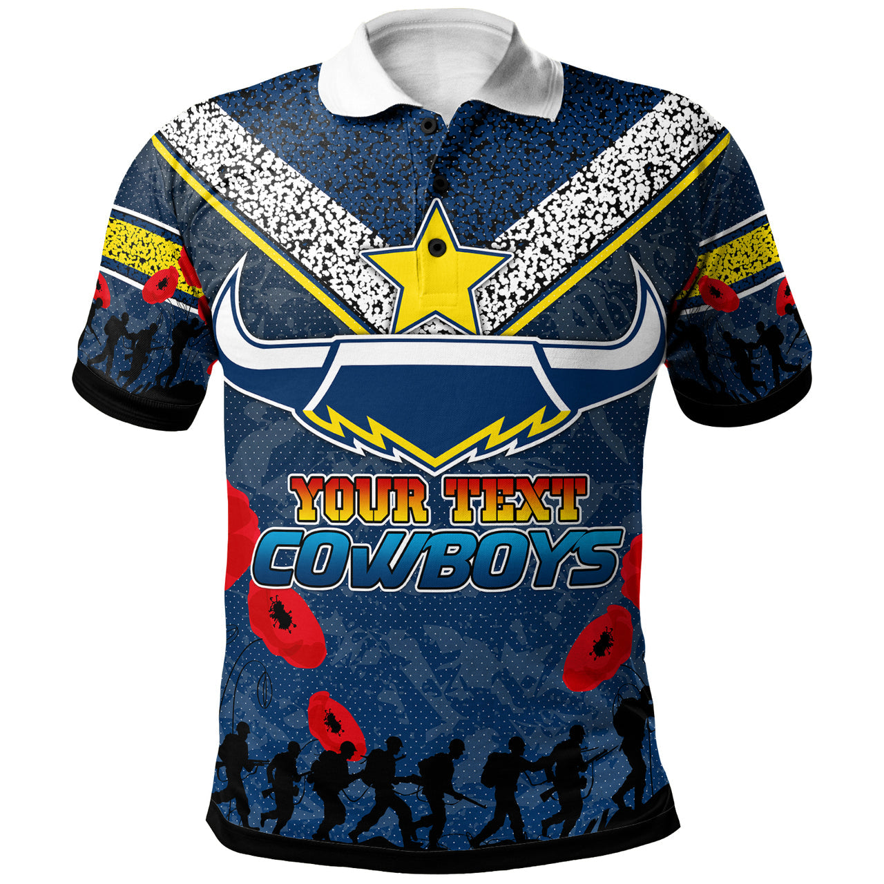 cowboys-rugby-polo-shirt-custom-anzac-cowboys-polo-shirt