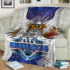 bulldogs-rugby-custom-aboriginal-blanket-indigenous-super-bulldogs