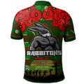 rabbitohs-rugby-polo-shirt-aboriginal-rabbitohs-anzac-lest-we-forget-with-poppy-flower-polo-shirt-1