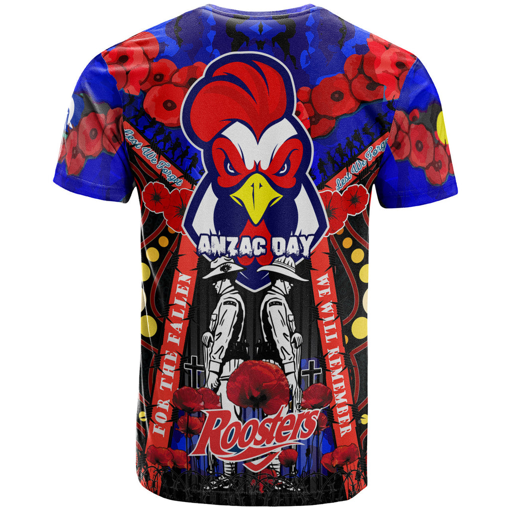 roosters-rugby-anzac-day-watercolour-t-shirt-custom-remembrance-roosters-with-poppy-flower