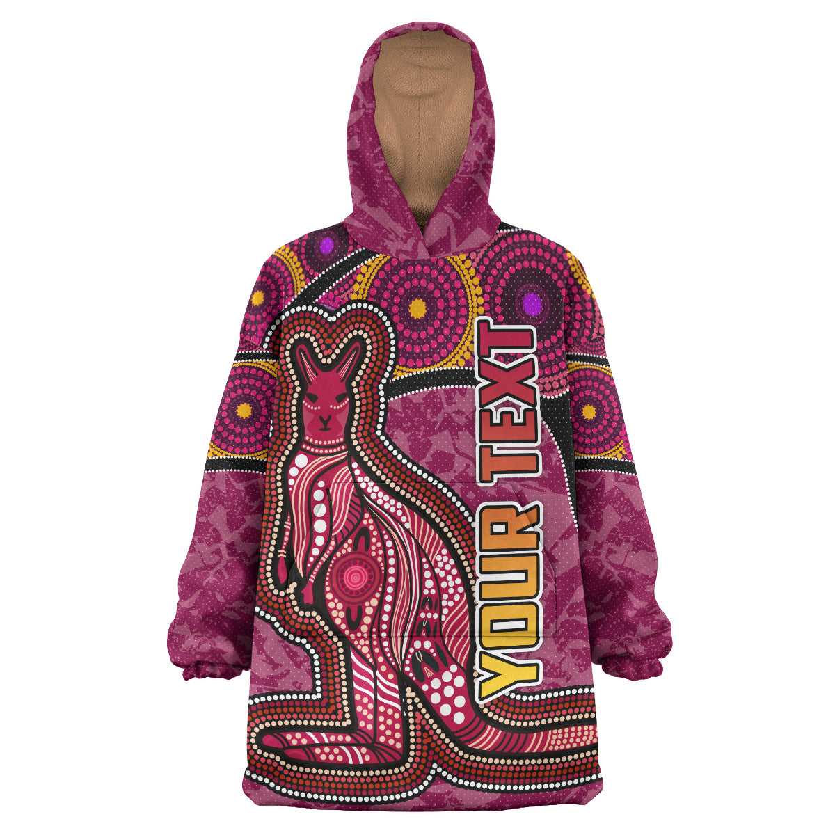 maroons-rugby-snug-hoodie-custom-maroons-kangaroo-oodie-blanket