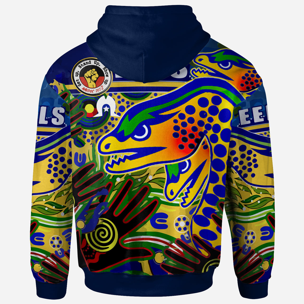 eels-rugby-australia-naidoc-week-custom-hoodie-eels-getting-up-standing-up-and-showing-up