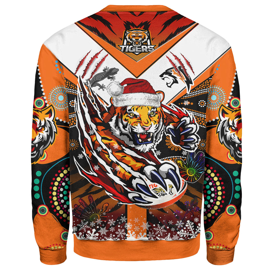 tigers-rugby-christmas-sweatshirt-custom-merry-tigers-christmas-indigenous-sweatshirt