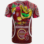 queensland-rugby-league-team-t-shirt-custom-qld-maroons-cane-toads-with-aboriginal-art-personalised-player-and-number-t-shirt