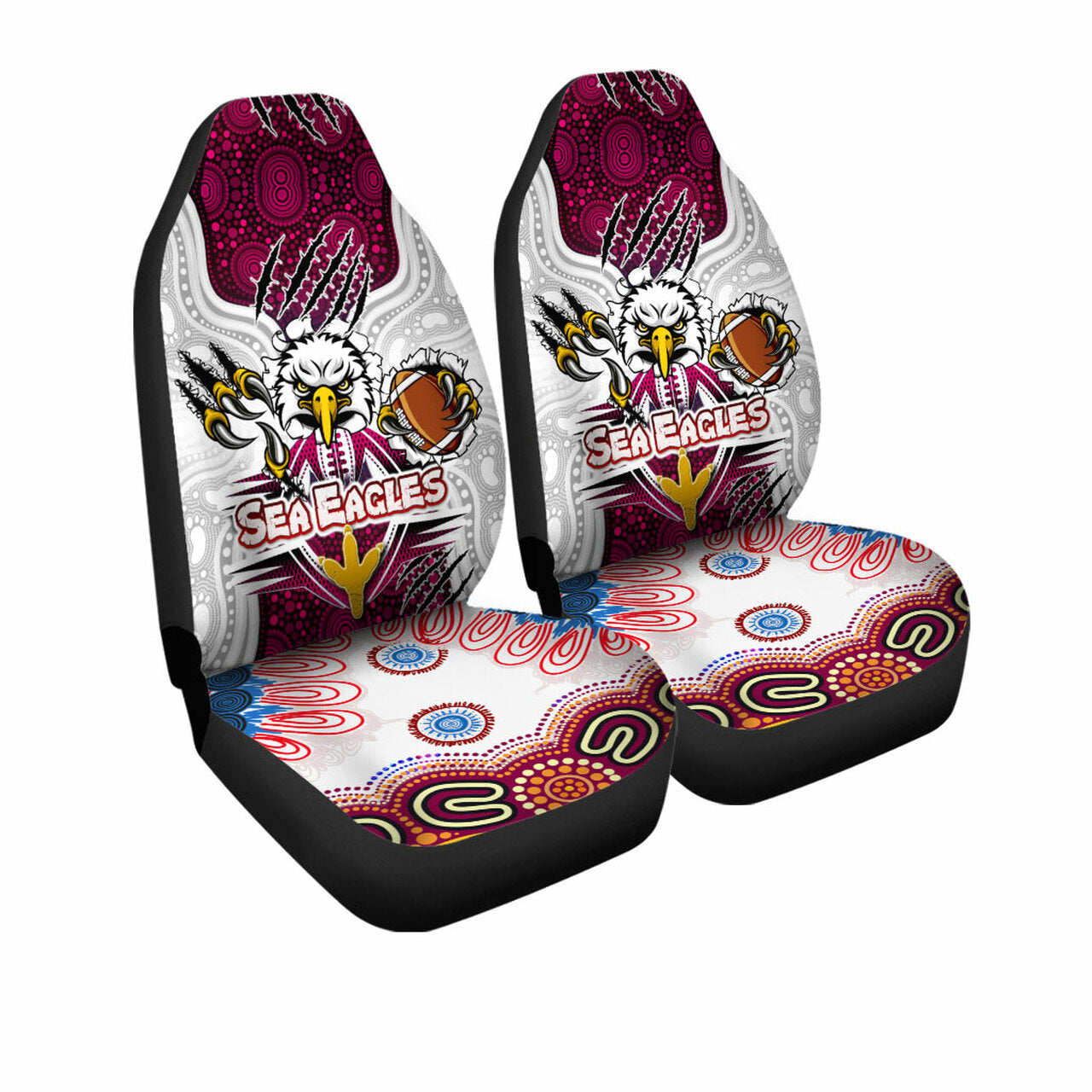 sea-eagles-rugby-custom-indigenous-car-seat-cover-super-sea-eagles-scratch-style