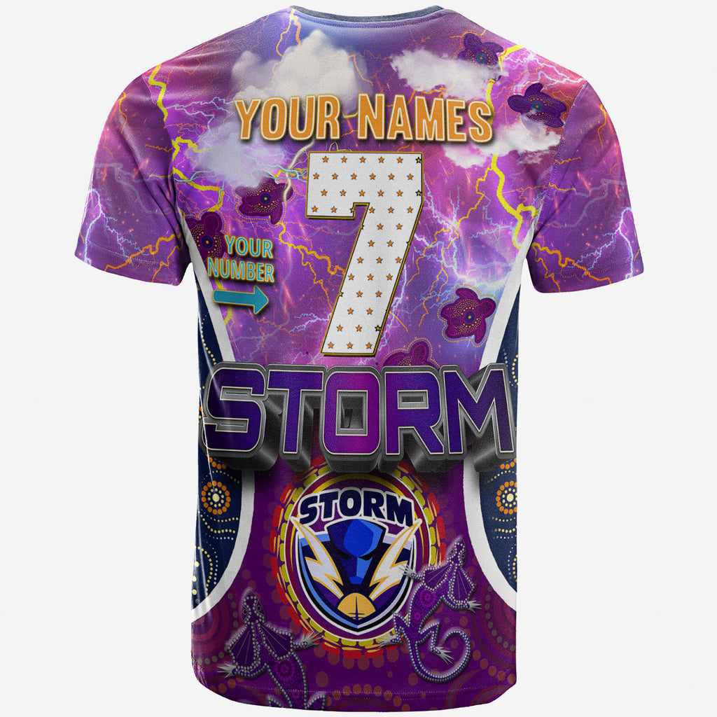 storm-rugby-t-shirt-custom-storm-man-thunder-power-mascot-with-aboriginal-culture-personalised-name-and-number-t-shirt