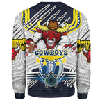 cowboys-rugby-sweatshirt-custom-indigenous-queensland-super-cows-with-sea-turtle-scratch-style-sweatshirt