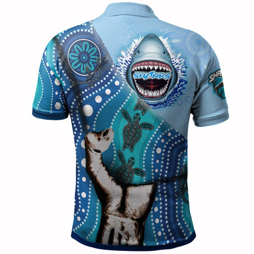 sharks-rugby-aboriginal-custom-patronage-polo-shirt-cronulla-sutherland-sharks-bloods-in-my-veins