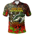sharks-rugby-polo-shirt-custom-anzac-sharks-with-remembrance-poppy-and-indigenous-patterns-polo-shirt