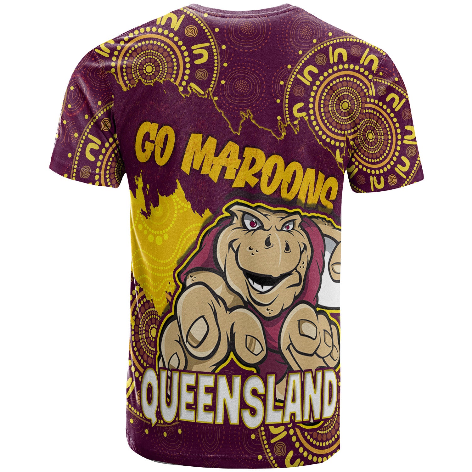 queensland-rugby-league-team-t-shirt-custom-qld-cane-toad-state-of-origin-aboriginal-wrap-t-shirt