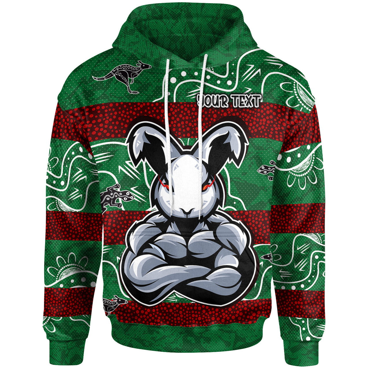 rabbitohs-rugby-hoodie-custom-indigenous-super-rabbitohs-hoodie