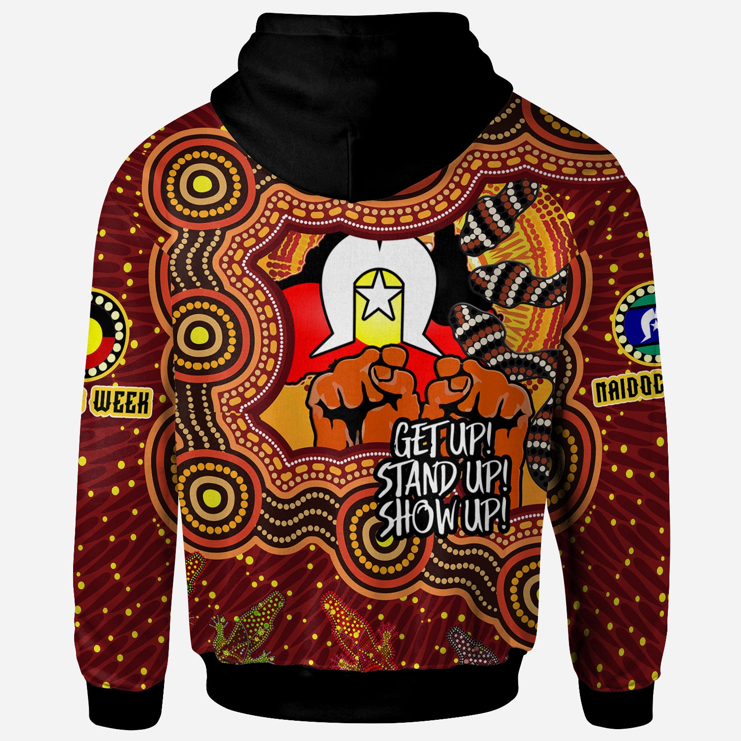australia-naidoc-week-custom-hoodie-aussie-naidoc-boy-with-animals-in-aboriginal-inspired-and-torres-strait-islander-culture-hoodie