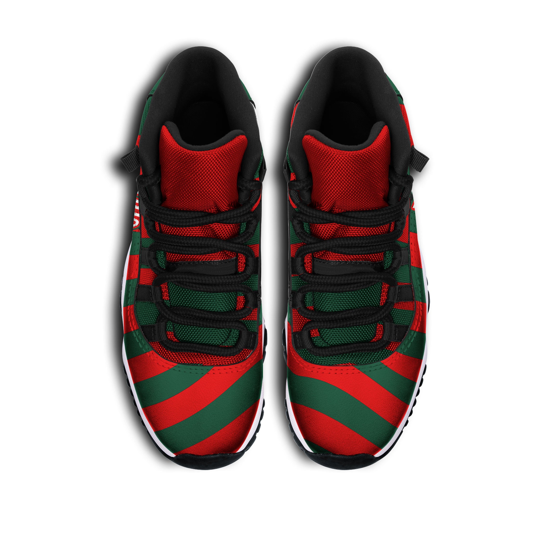 rabbitohs-rugby-high-top-basketball-shoes-j11-rabbitohs-super-style-high-top-sneakers-j11
