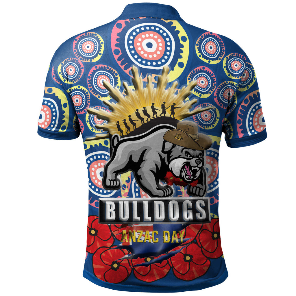 bulldogs-rugby-polo-shirt-aboriginal-and-anzac-day-with-poppy-flower-patterns-polo-shirt