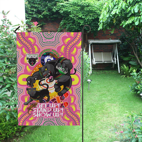 panthers-rugby-pink-flag-custom-great-panthers-aboriginal-culture-flag