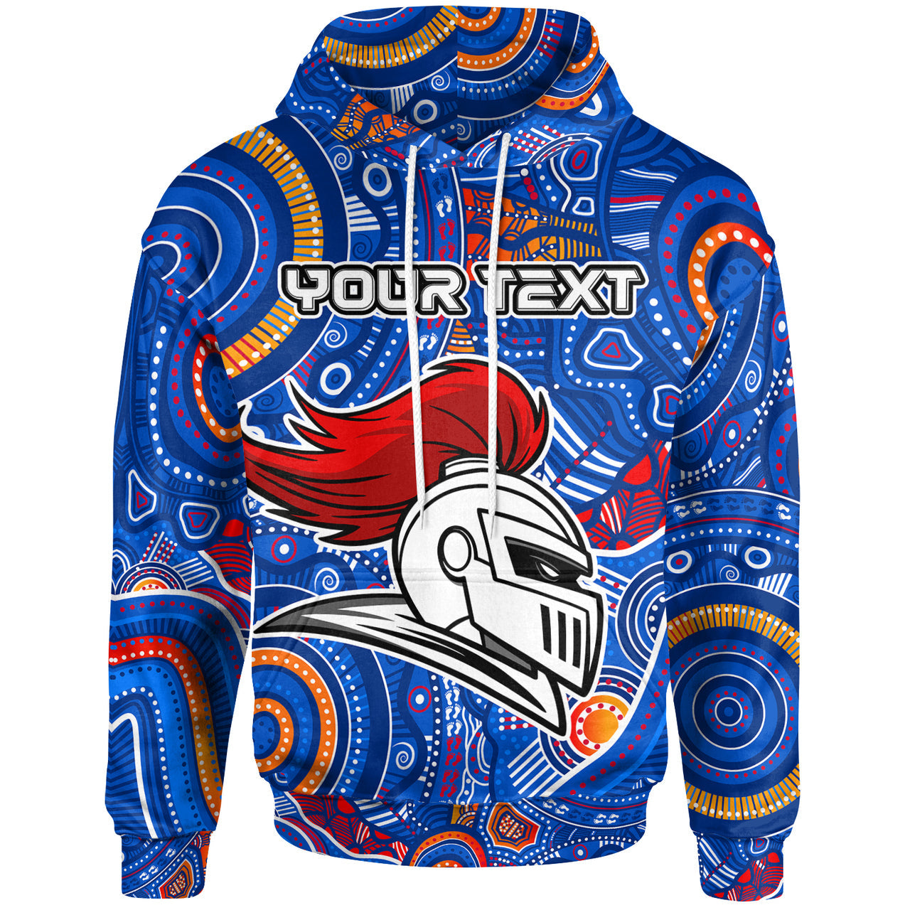 knights-rugby-hoodie-custom-indigenous-knights-footprint-blue