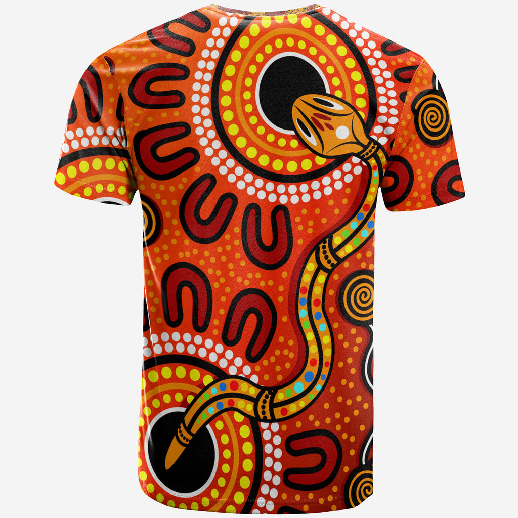 australia-aboriginal-inspired-dreamtime-t-shirt-custom-indigenous-rainbow-serpent