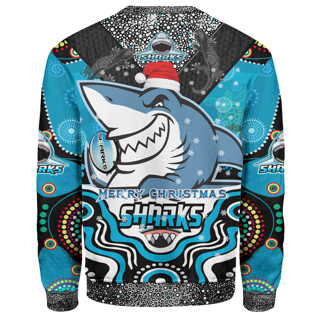 sharks-rugby-christmas-sweatshirt-custom-christmas-super-sharks-indigenous-sweatshirt