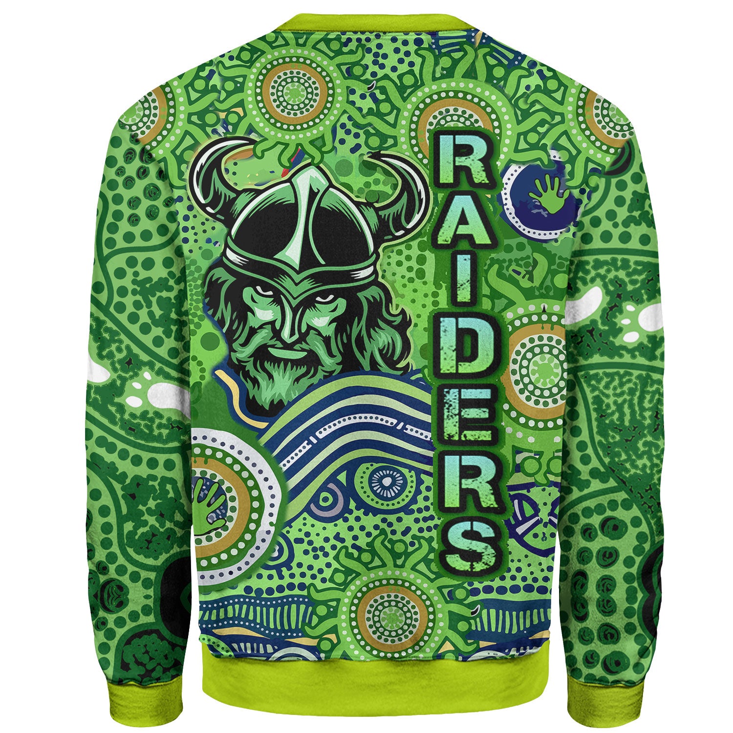 raiders-rugby-naidoc-week-watercolour-sweatshirt-custom-raiders-getting-up-standing-up-showing-up-sweatshirt