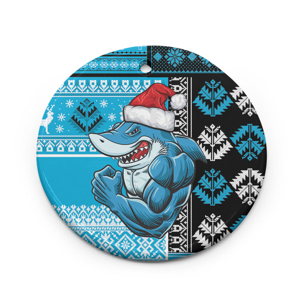 sharks-rugby-ornaments-custom-christmas-snowflakes-sharks-mascot-ornaments
