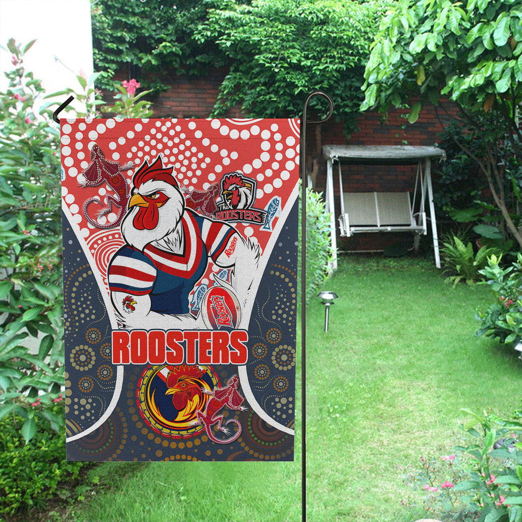 roosters-rugby-flag-custom-mighty-roosters-with-aboriginal-art-flag