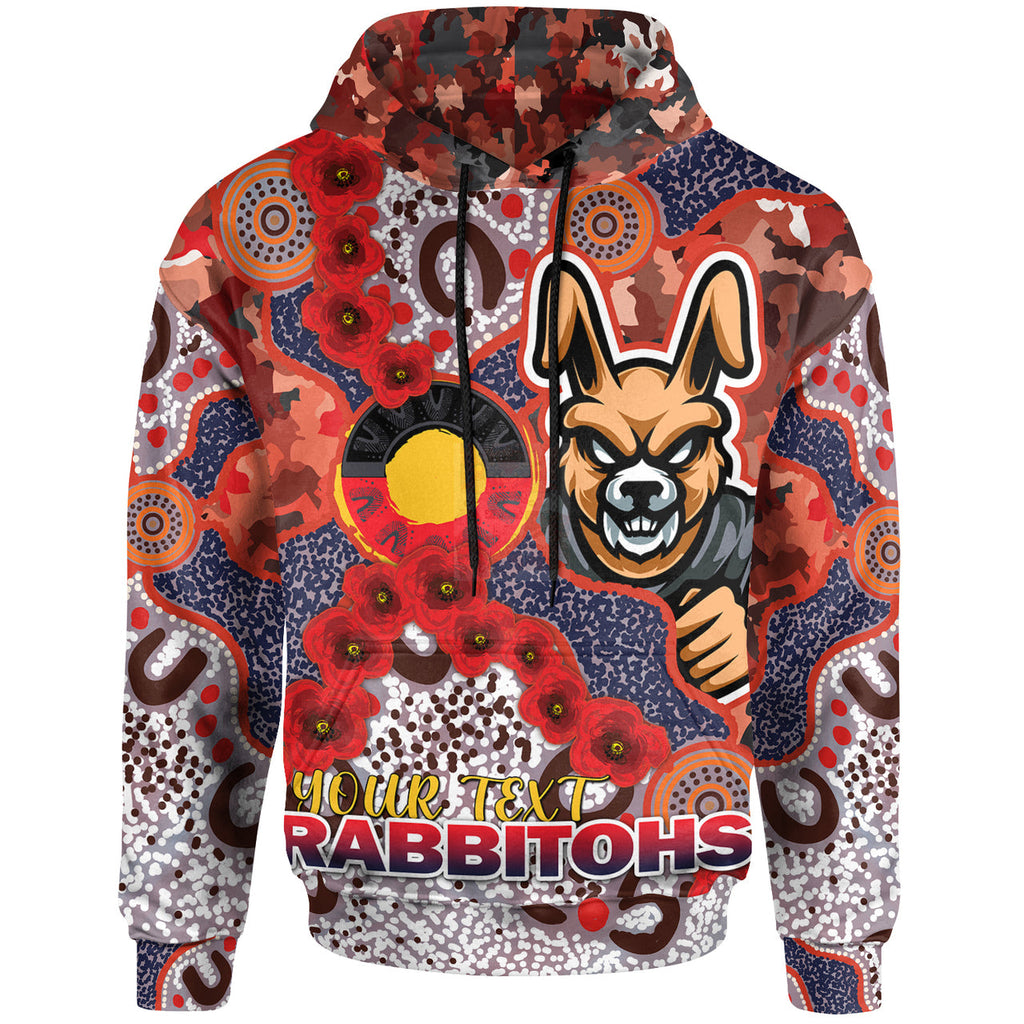 rabbitohs-rugby-hoodie-custom-anzac-south-sydney-rabbitohs-with-aboriginal-poppy-flowers-hoodie