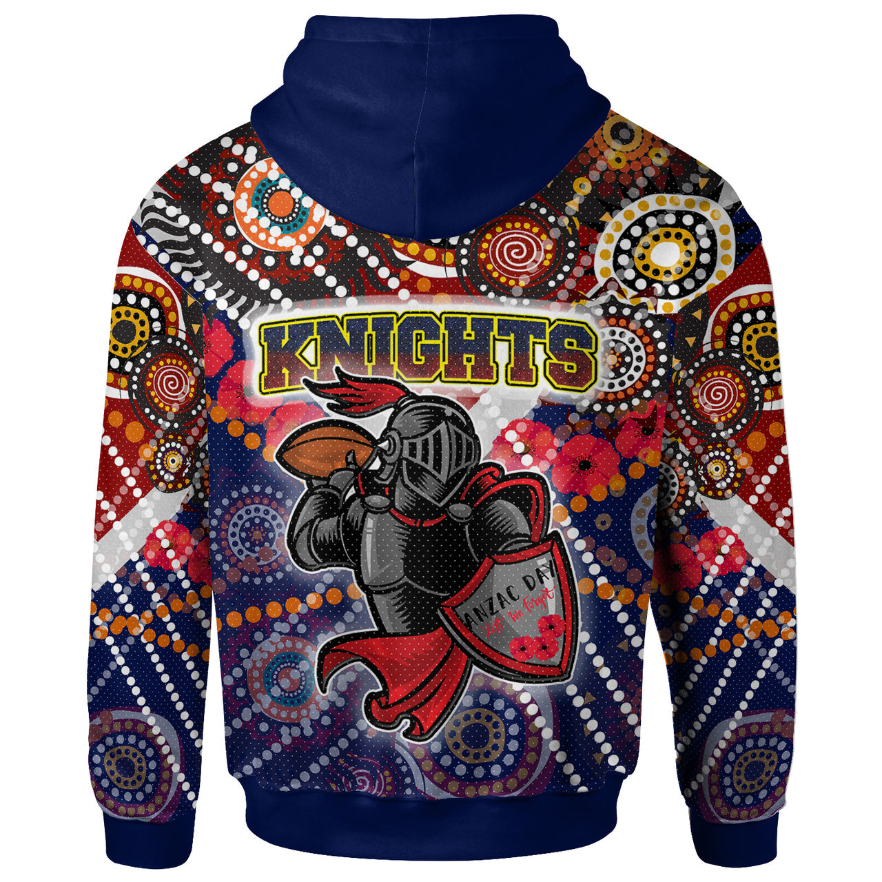 knights-rugby-hoodie-aboriginal-knights-anzac-day-lest-we-forget-hoodie