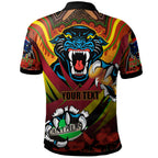 panthers-premierships-rugby-polo-shirt-custom-go-panthers-champion-claw-scratch-aboriginal-culture-polo-shirt