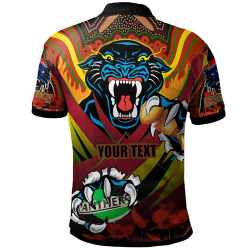 panthers-premierships-rugby-polo-shirt-custom-go-panthers-champion-claw-scratch-aboriginal-culture-polo-shirt