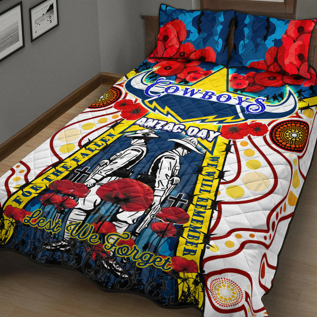 cowboys-anzac-day-watercolour-rugby-quilt-bed-set-custom-remembrance-cowboys-with-poppy-flower