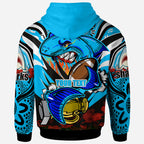 sharks-premierships-rugby-hoodie-custom-go-sharkies-champion-claw-scratch-aboriginal-culture-hoodie