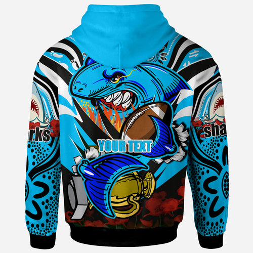 sharks-premierships-rugby-hoodie-custom-go-sharkies-champion-claw-scratch-aboriginal-culture-hoodie