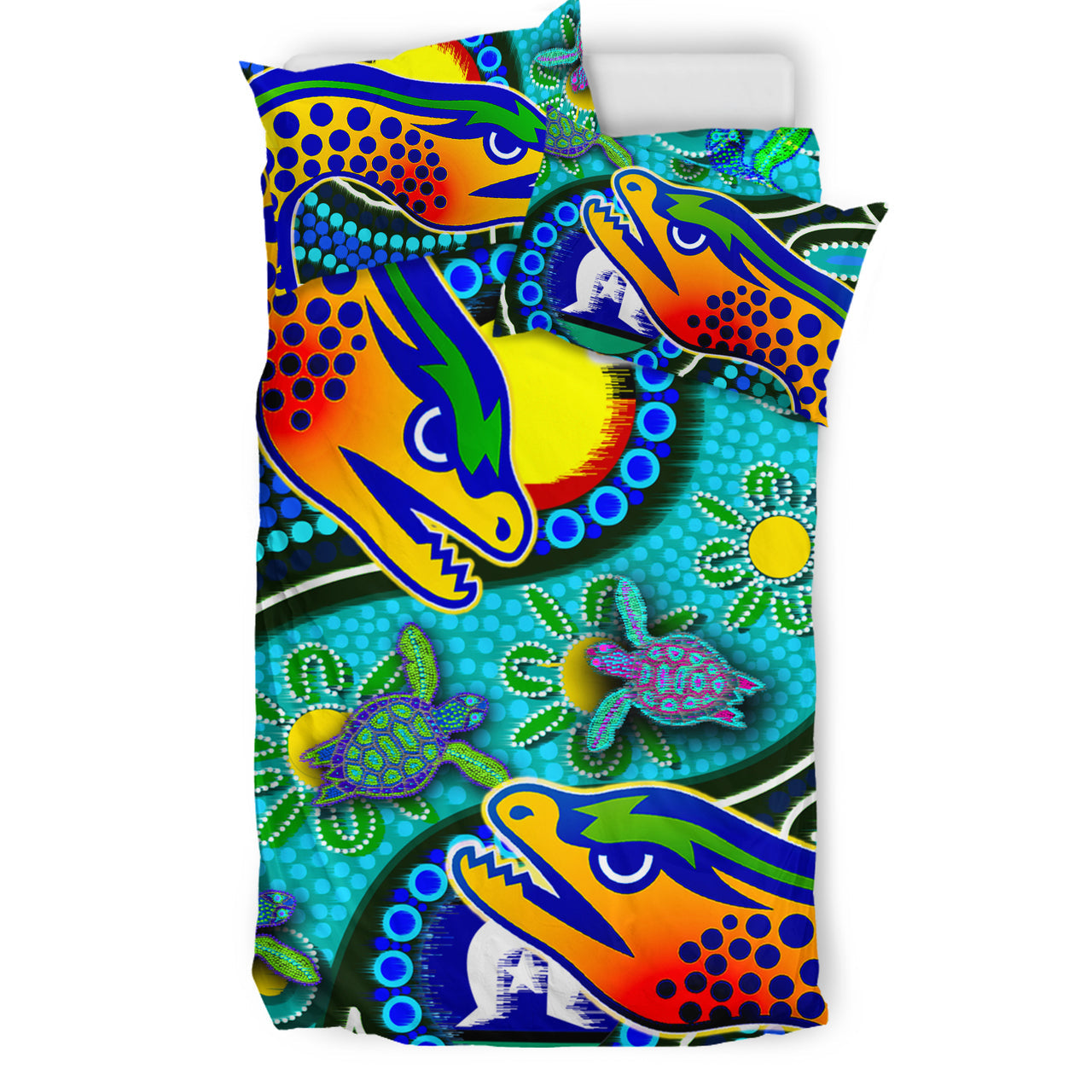 eels-rugby-bedding-set-indigenous-eels-with-aboriginal-and-torres-strait-islander-flag